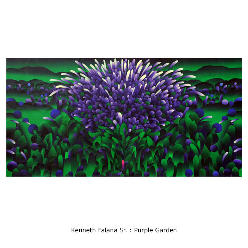 Kenneth Falana Sr. : Purple Garden